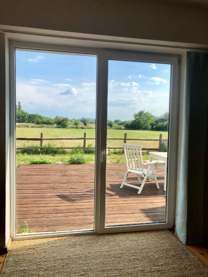 Neu - Ferien Auf Dem Bruderhof Am Pritzerber See Hohenferchesar Exterior foto